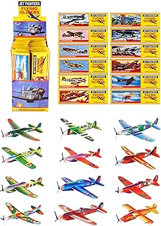 Soar into Fun with the HENBRANDT Pack of 12 Classic World War II Flying Plane Gliders