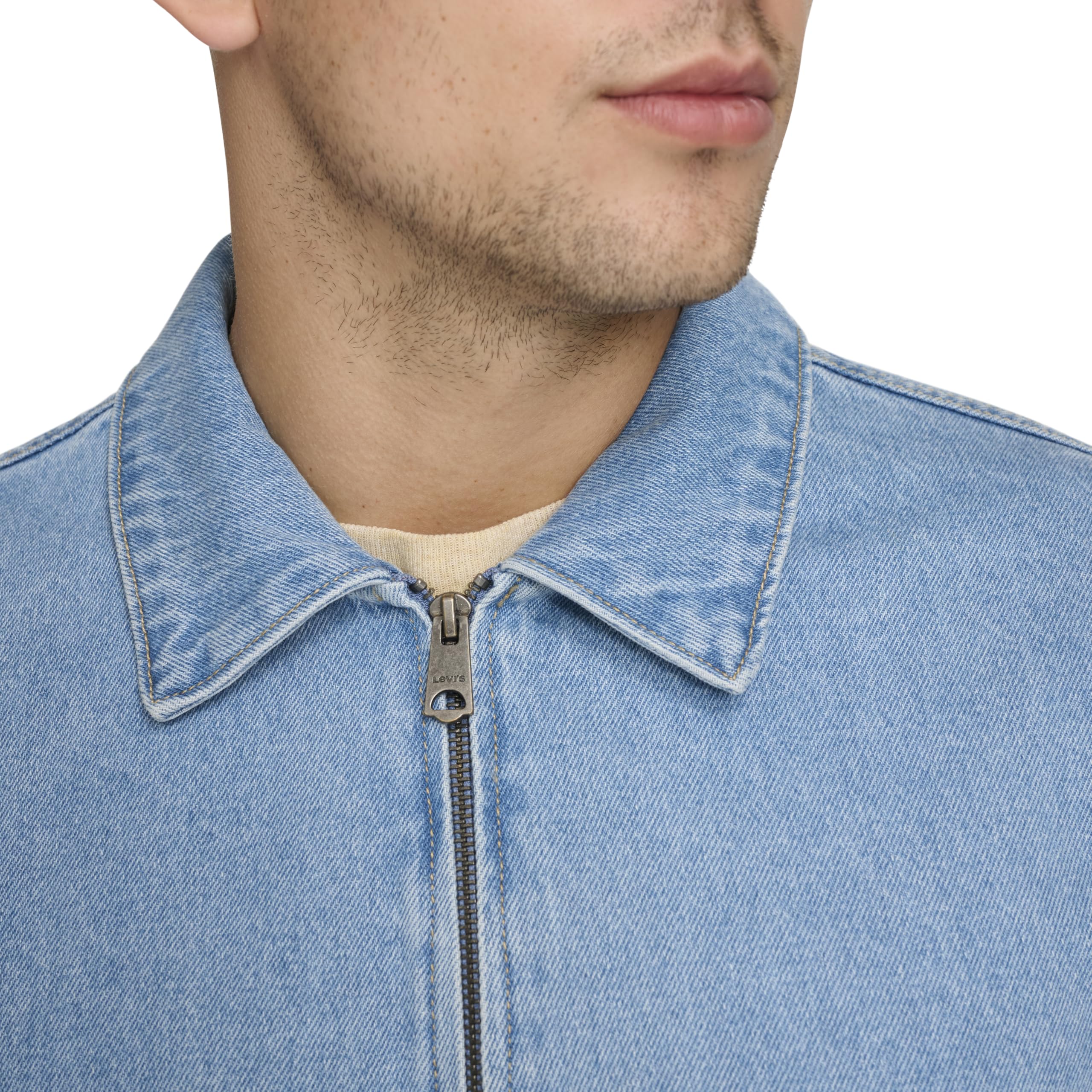 Levi's Men's Zip Front Denim Jacket Chaqueta Hombre