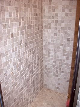 Walnut 4x4 Tumbled Travertine Floor Backsplash Tile 9 Piece Pack