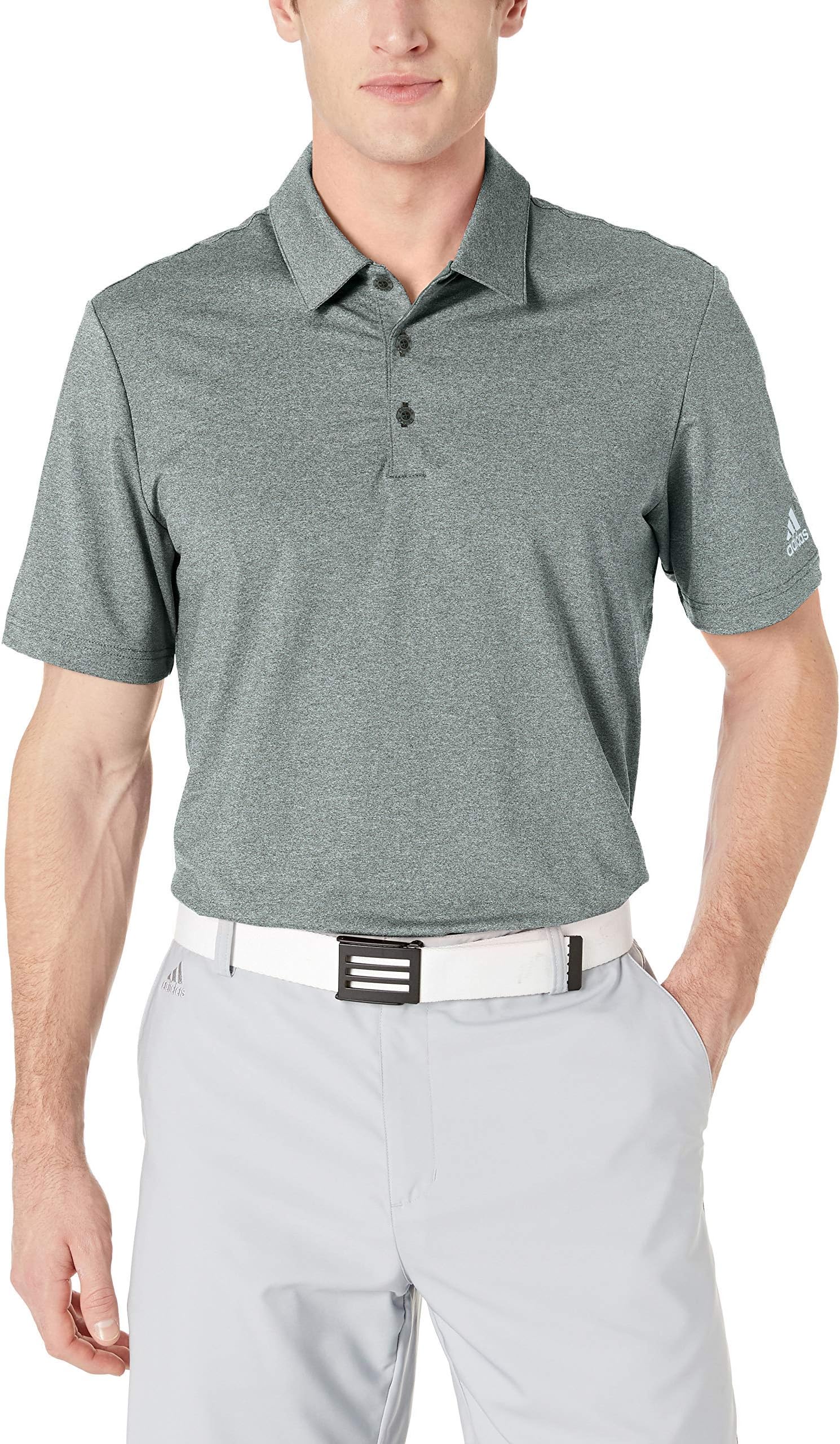 adidas Golf Men's Ultimate Heather Polo
