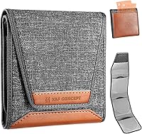 K&F Concept 3-Pocket Lens Filter Pouch Case - Water-Resistant Dustproof Holder for 37-62mm Photography Filters, Compact Belt Bag