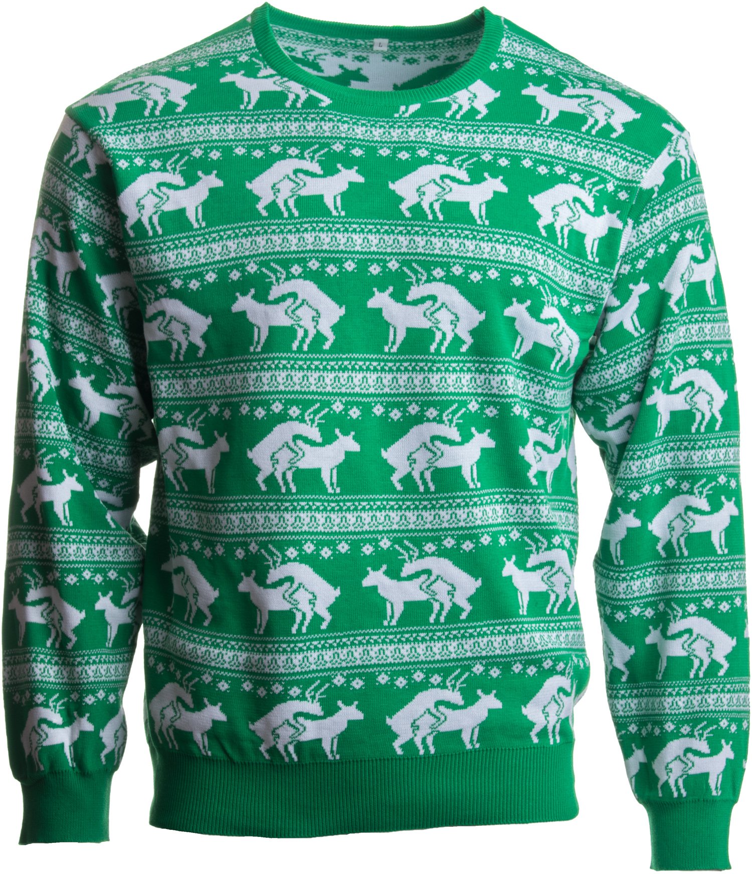 humping deer sweater