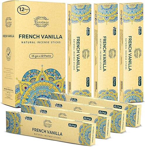 Miniatura 13 de Raajsee Varillas de Incienso (olíbano, 180 g), Varillas de Incienso (paquete de 12)