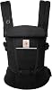 Ergobaby Adapt Baby Carrier for Newborns from Birth, 3 Positions, SoftFlex Mesh, Ergonomic Baby Belly Carrier, Back Carrier, Baby Carrier, Onyx Black