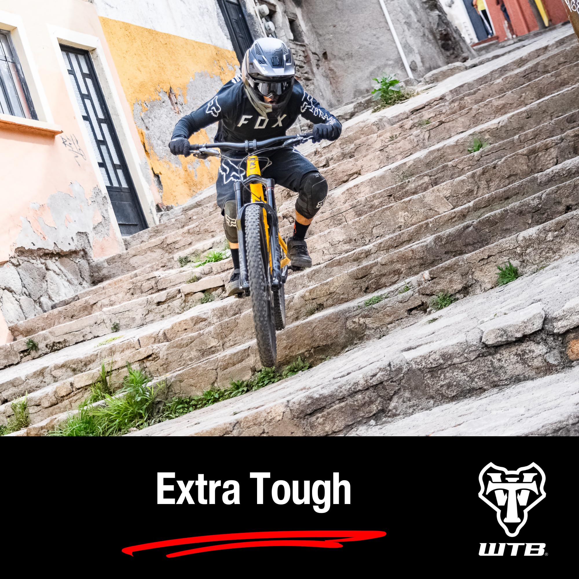 WTB NanoAir - Tubo interior de TPU para bicicleta de montaña, 27.5 x 2.5-3 pulgadas, 60% más ligero y 3 veces más pequeño que el tubo de bicicleta tradicional, válvula Presta de 48 mm, incluye dos