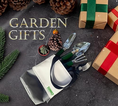 Miniatura 7 de SUMIO Mini kit de herramientas de jardín, conjunto de herramientas de escritorio para plantas, conjunto de herramientas de jardín portátil, kit de