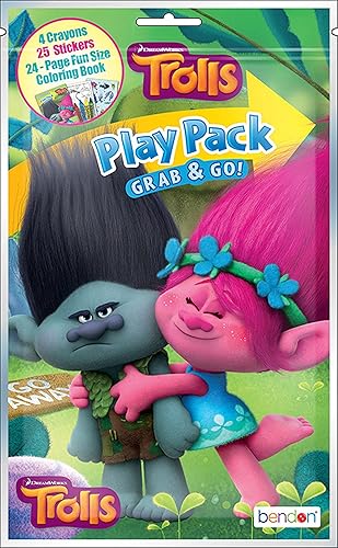 Miniatura 2 de Paquete de 12 Trolls Grab & Go Play Packs
