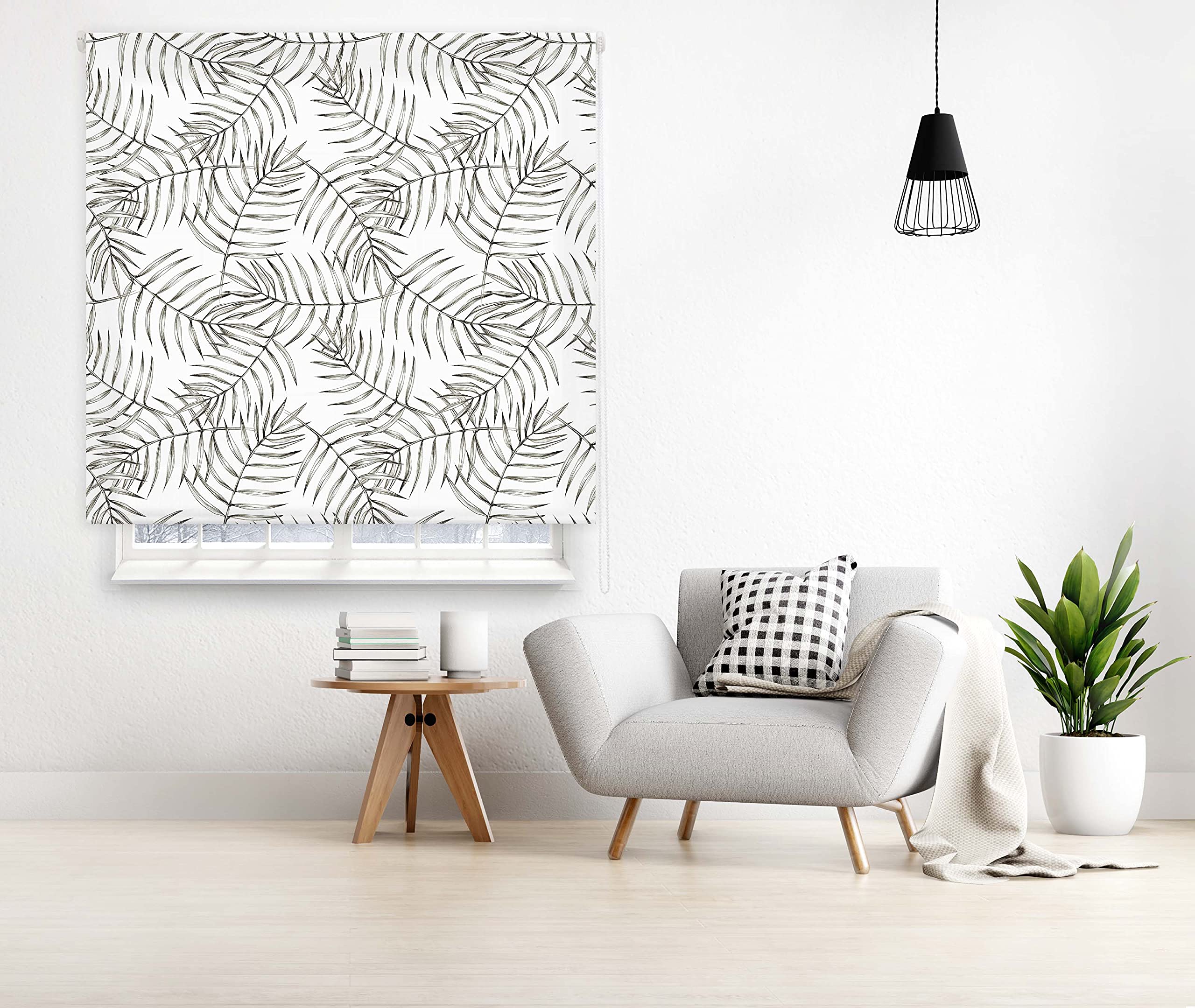 Estor Enrollable Personalizado Con Nombre - 160x180 Cm, Translúcido, Estrella Azul - Decoración Infantil