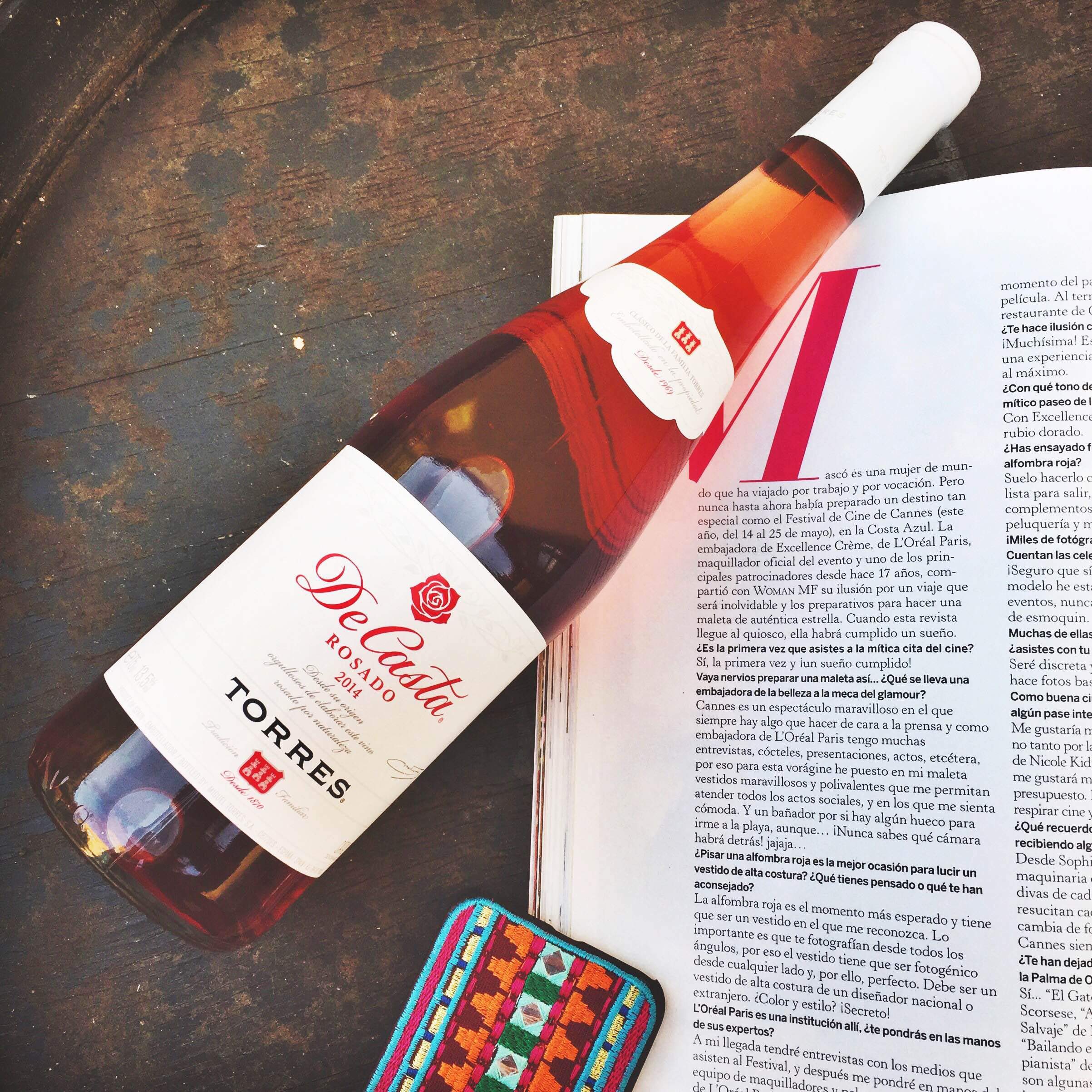 De Casta, Vino Rosado - 6 botellas de 37.5 cl, Total: 2250 ml