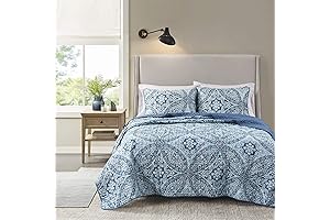 Gloria Damask Aqua Full Bedspreads Full Size