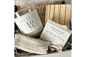 Soothing Aromatherapy Gift Set by Henro Company | Soy Candle, Goat Milk...