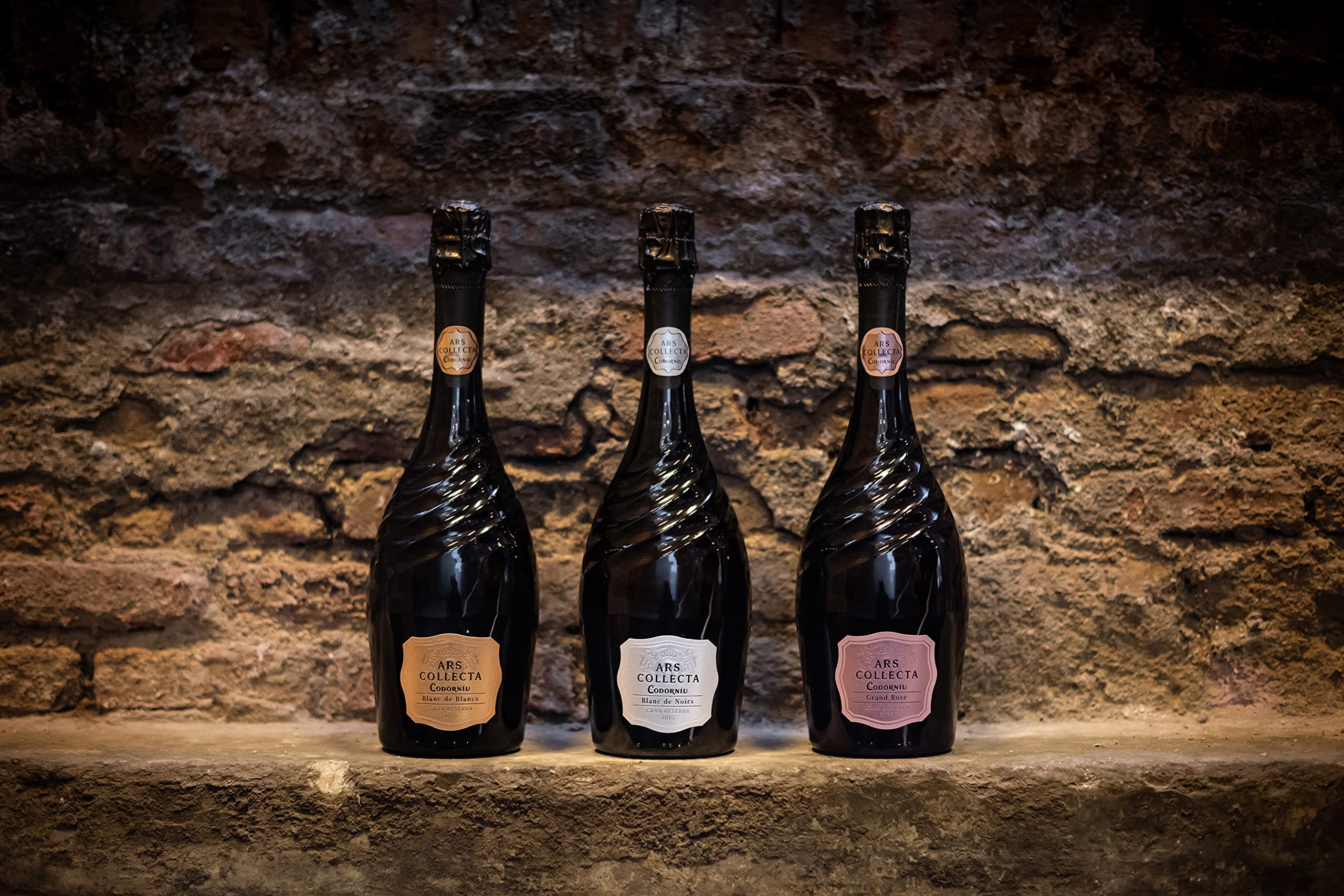 Pack x3 Cava Codorníu Ars Collecta Gran Reserva (Blanc de Blancs + Blanc de Noirs + Grand Rosé) – 3botellas 75cl