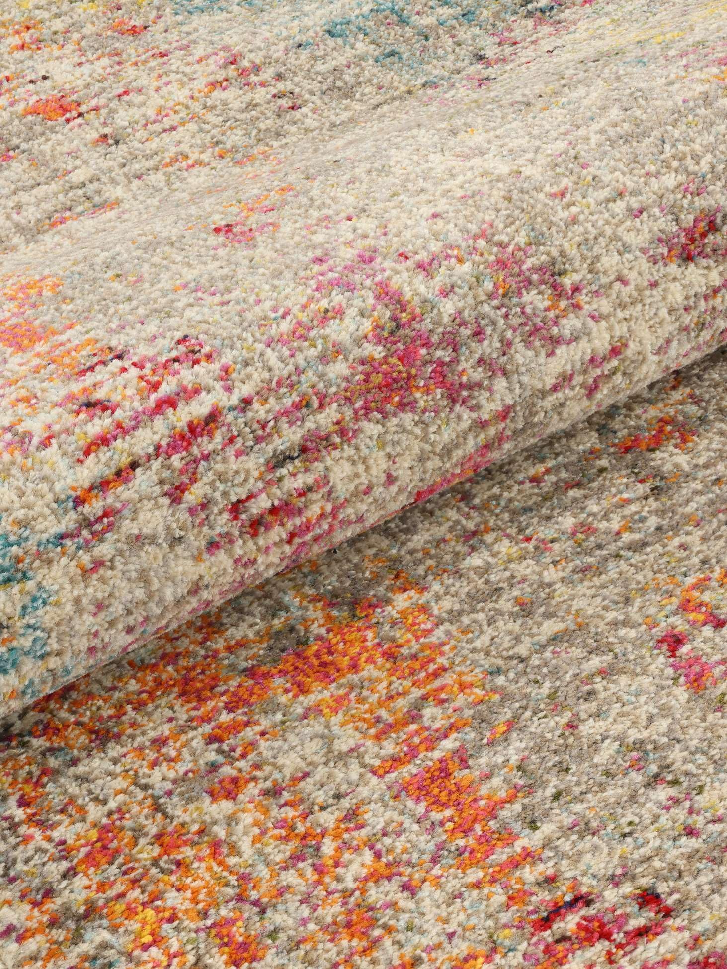 RugVista Monet Tapis, Ø 200 cm, Multicolore