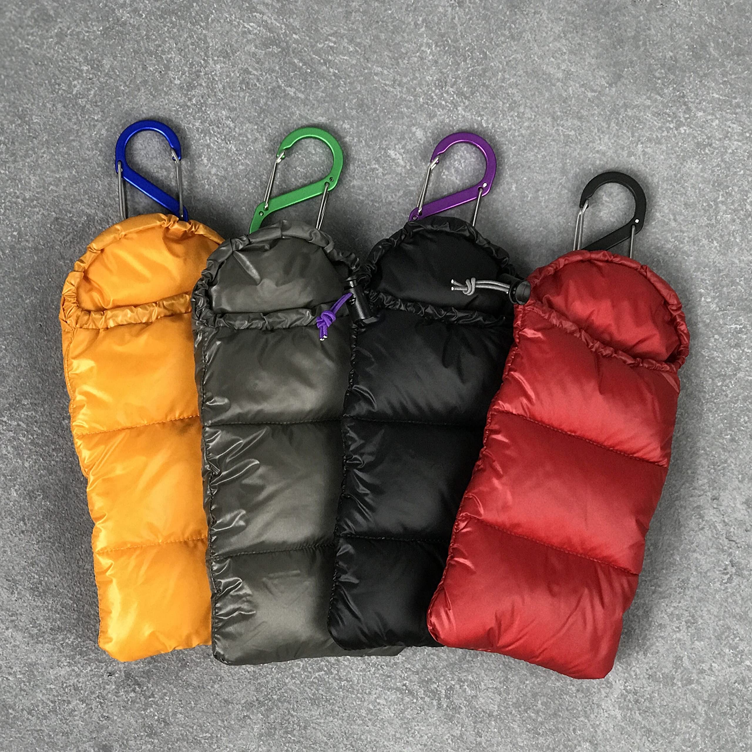 Jolmo Lander Mini-Daunenschlafsack für Handy/Kamera, Blau Elektronik & Foto