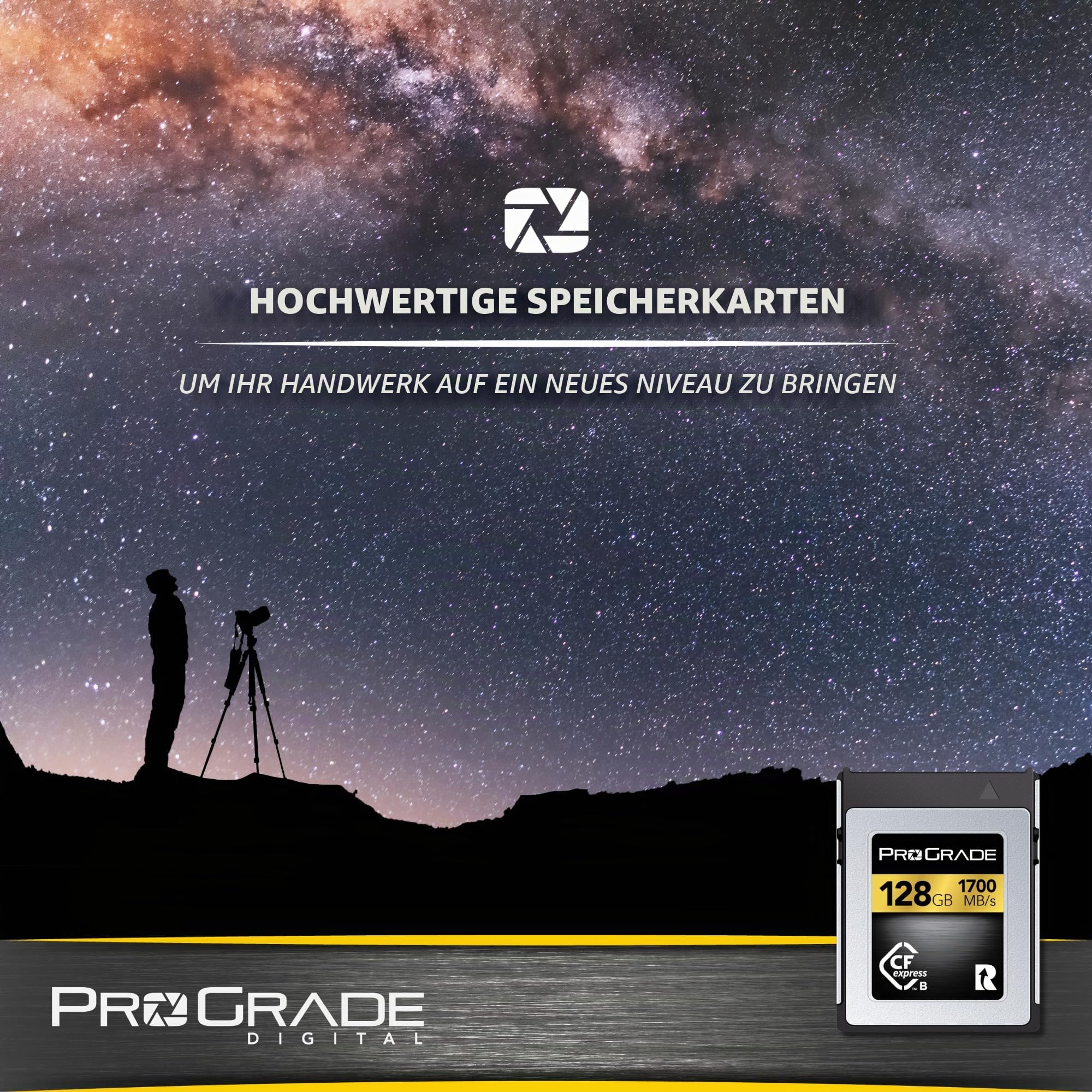ProGrade Digital 128 GB CFexpress Typ B Speicherkarte (Gold)