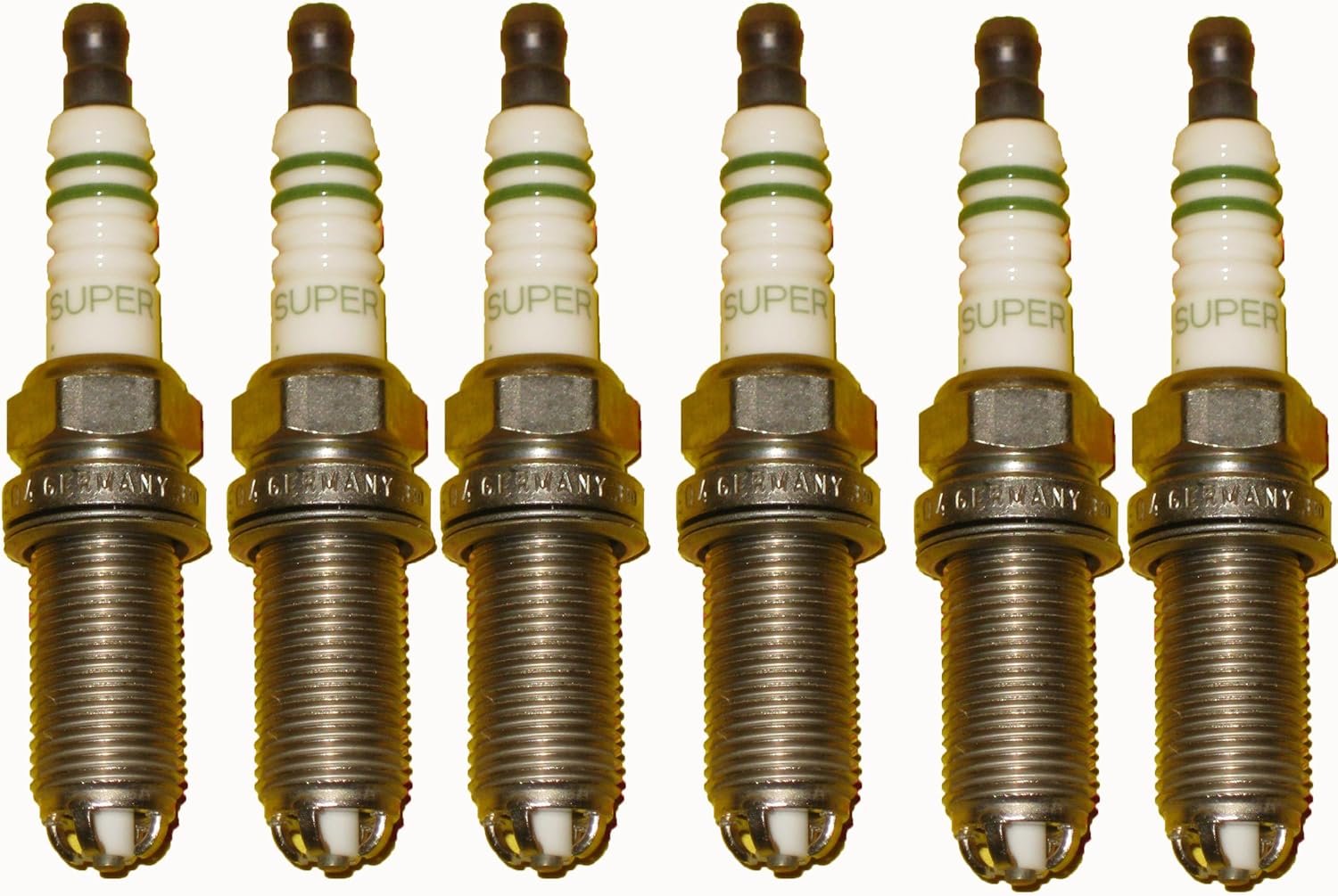 For Porsche Bosch OEM 6 Piece Spark Plug Set # 0242245581, FGR5NQE04