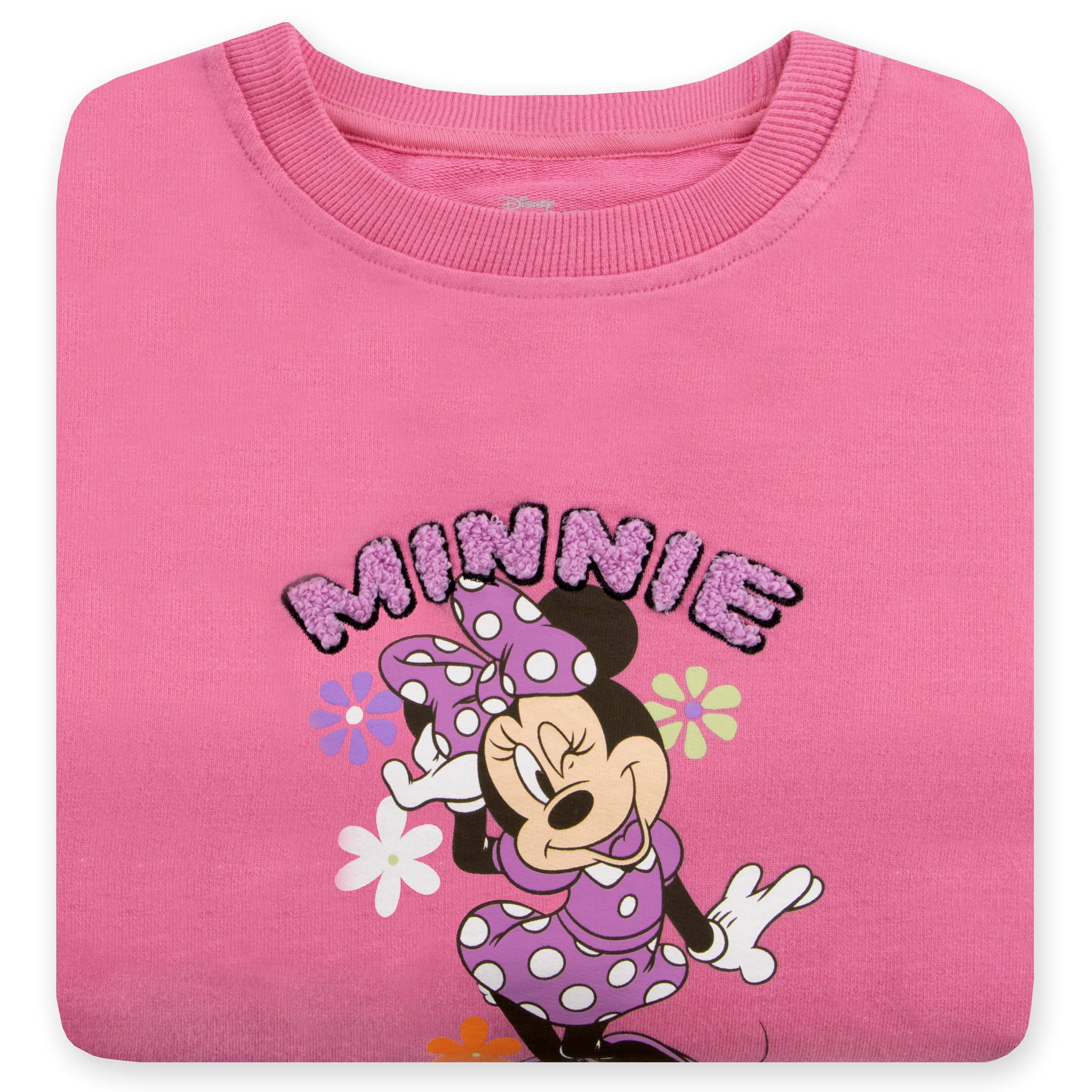 Disney Minnie Mouse Sudadera Niña, Sudadera Niñas Algodón, Jersey Minnie Mouse Niña