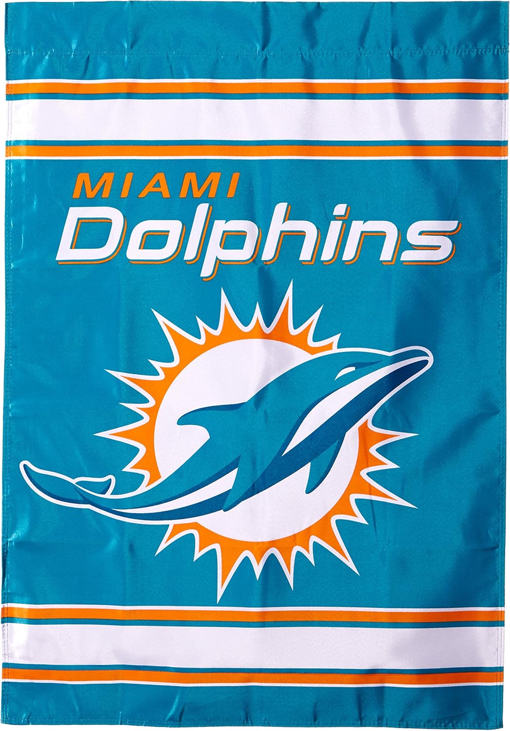 Miami Dolphins NFL Premium 2-Sided House Flag