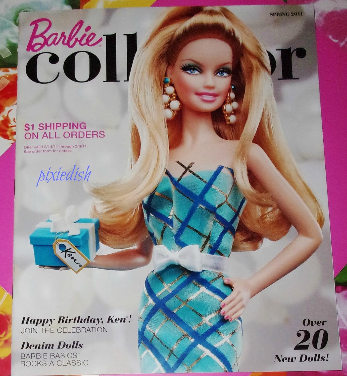 Barbie Collector Catalog Spring 2011 Happy Birthday Ken MATTEL Amazon