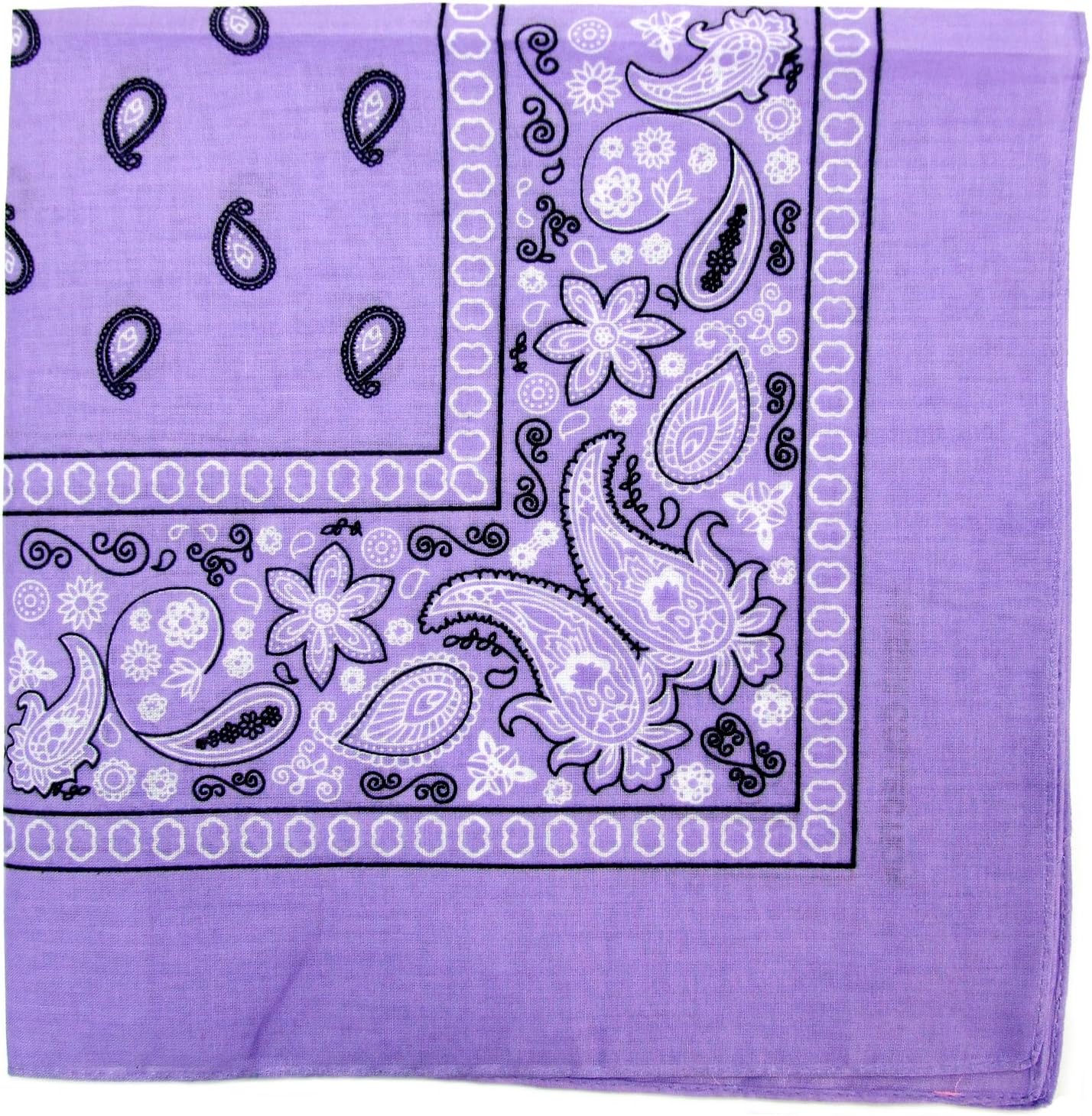 Novelty Bandanas Paisley Cotton Bandanas Single Pack