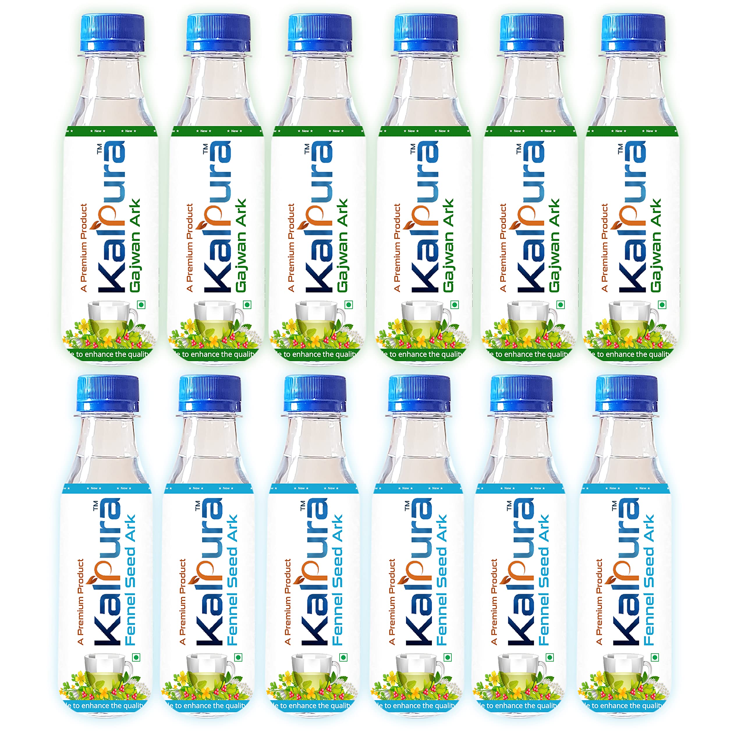Kalpura Saunf - Gajwan Ark - Concentration of Fennel & Gajwan - For General Wellness - Only This Ark Who can Take After Pregnancy to Reduce Loose Tummy Muscles - 2400 ml (200 ml x 12 Bottles) (B07NMWJ77B) Amazon Price History, Amazon Price Tracker