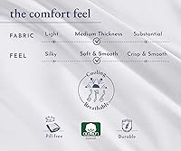 Vista 7 de California Design Den - Ropa de cama para mayor comodidad