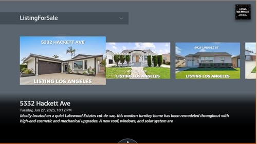 Listing Los Angeles