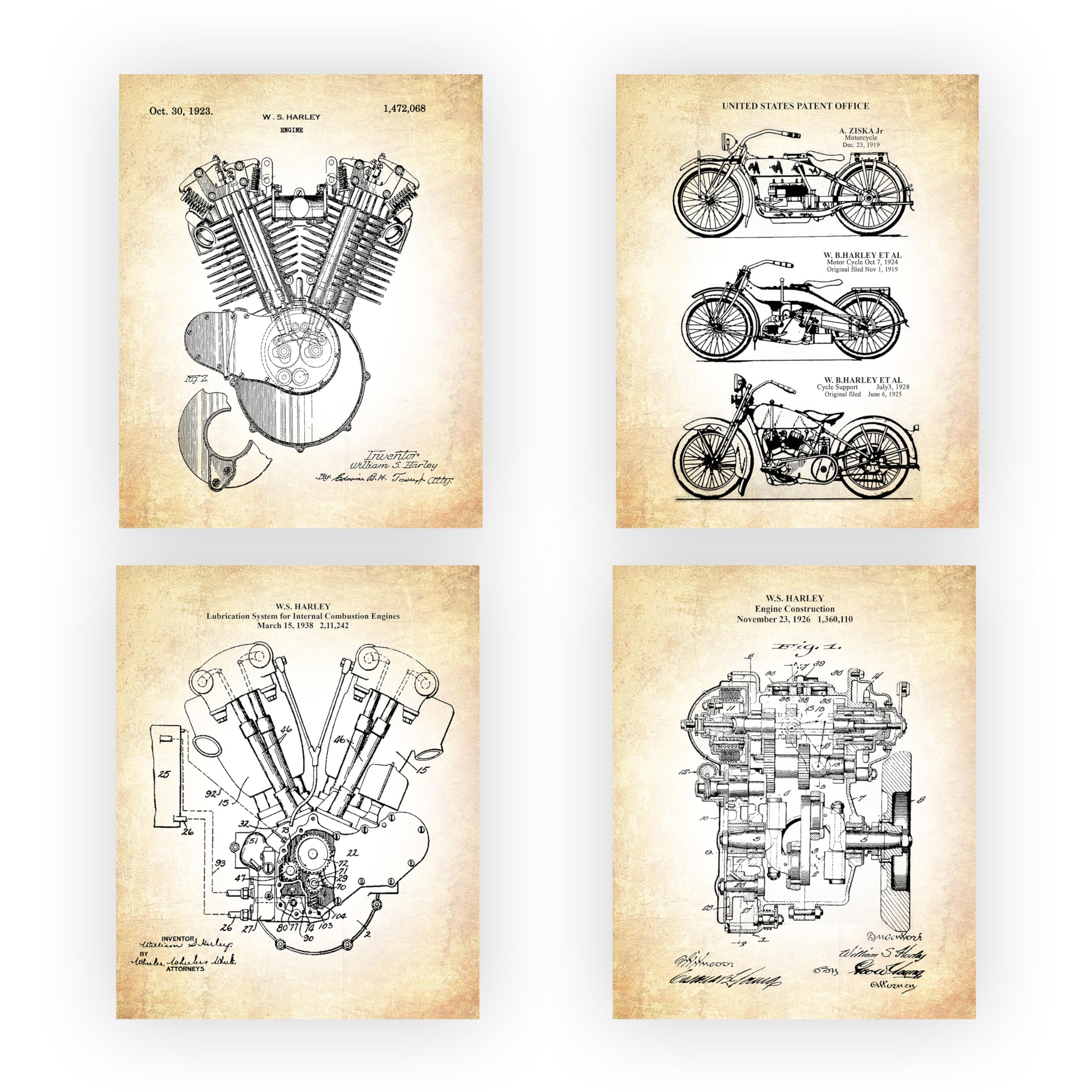 Amazon.com: AMERICAN LUXURY GIFTS Harley Davidson Engine