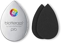Vista 4 de Beautyblender® Blotterazzi® Pro - Esponja reutilizable para maquillaje, incluye espejo compacto, re-texturiza el maquillaje, absorbe el exceso