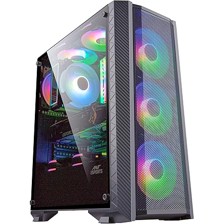 ant esports ice 310mt mid tower atx computer case