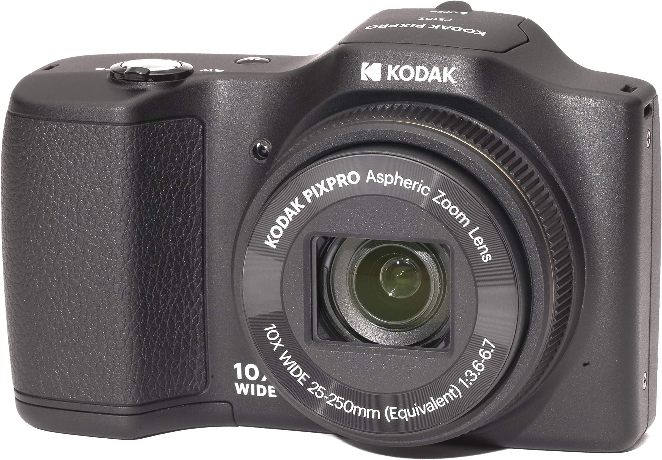 KODAK PIXPRO FZ102 Compact camera 16.15MP 1/2.3" CCD 4608 x 3456pixels Black PIXPRO FZ102, 16.15 MP, 4608 x 3456 pixels, CCD, 10x, HD, Black