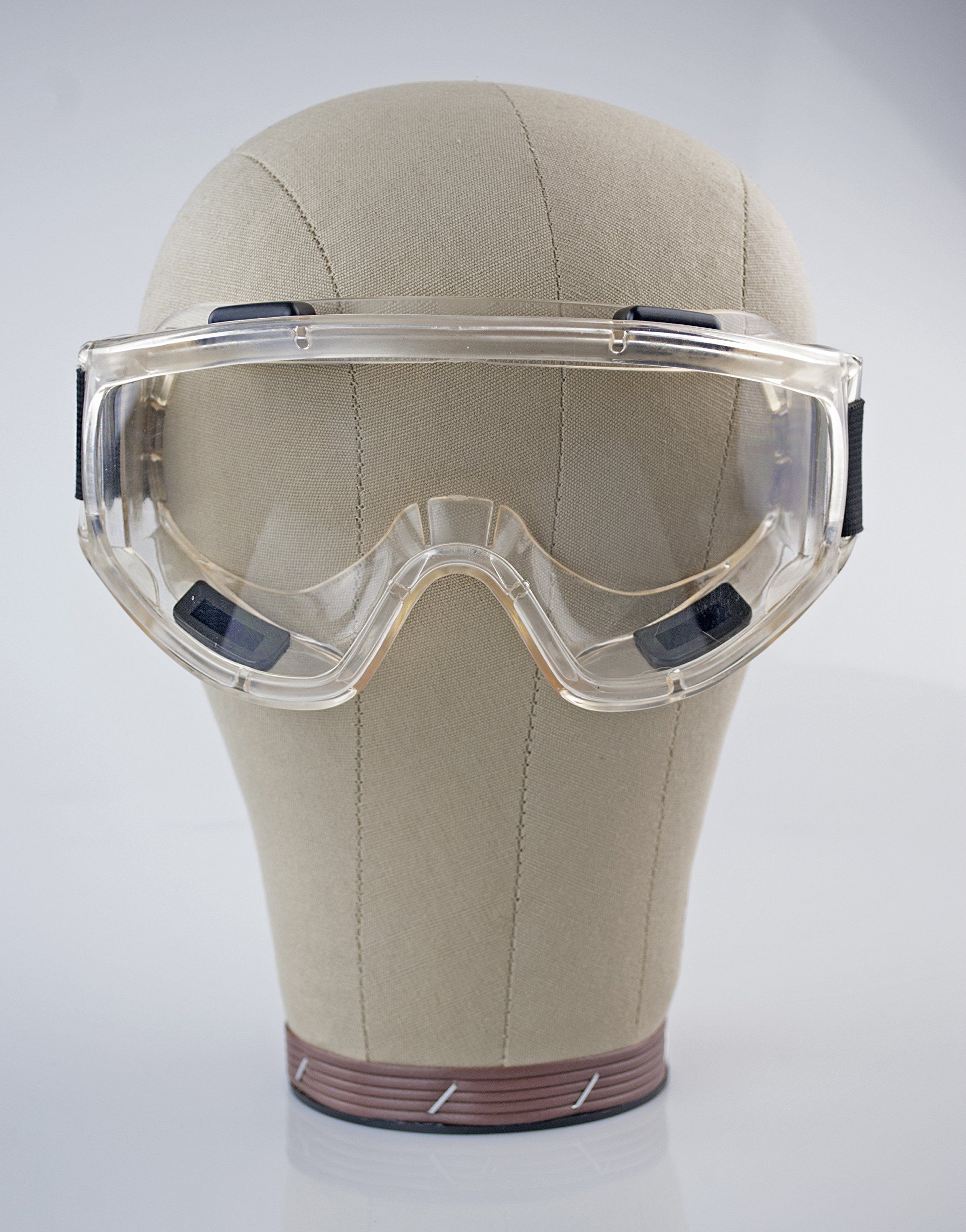 KNIGHT GUARD Clear Lens Jumbo Ventilated Safety Goggles | 9.5
