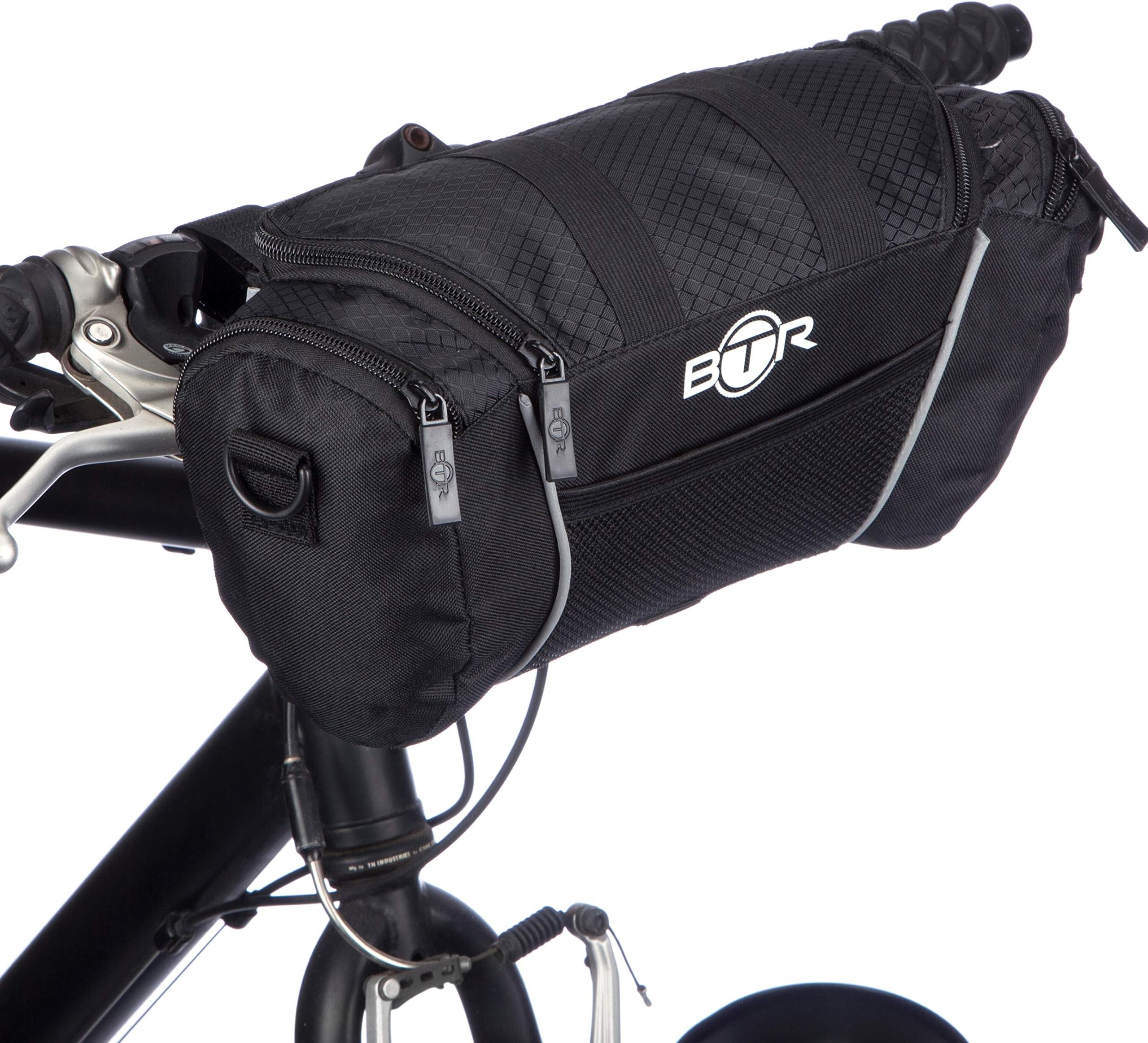 BTR 5L Handlebar Storage Bike Bag Pannier With Removable Shoulder Strap & Water Resistant