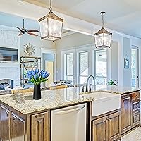 Vista 5 de Mandy's - 20 flores artificiales de seda de tulipán azul claro de 13.5 pulgadas para Año Nuevo, primavera, Día de la Madre, Pascua, Día de San