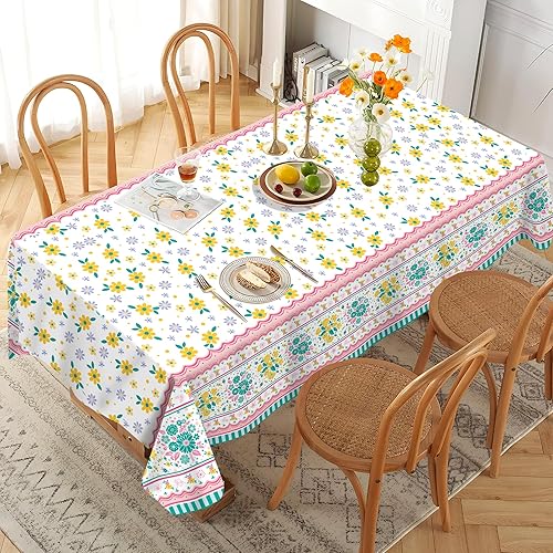 Miniatura 311 de CC HOME 1 pieza de mantel de plástico para fiesta de los 90 de 54 x 87 pulgadas de largo, mantel vintage retro de los 90 de hip hop, tema de 1990