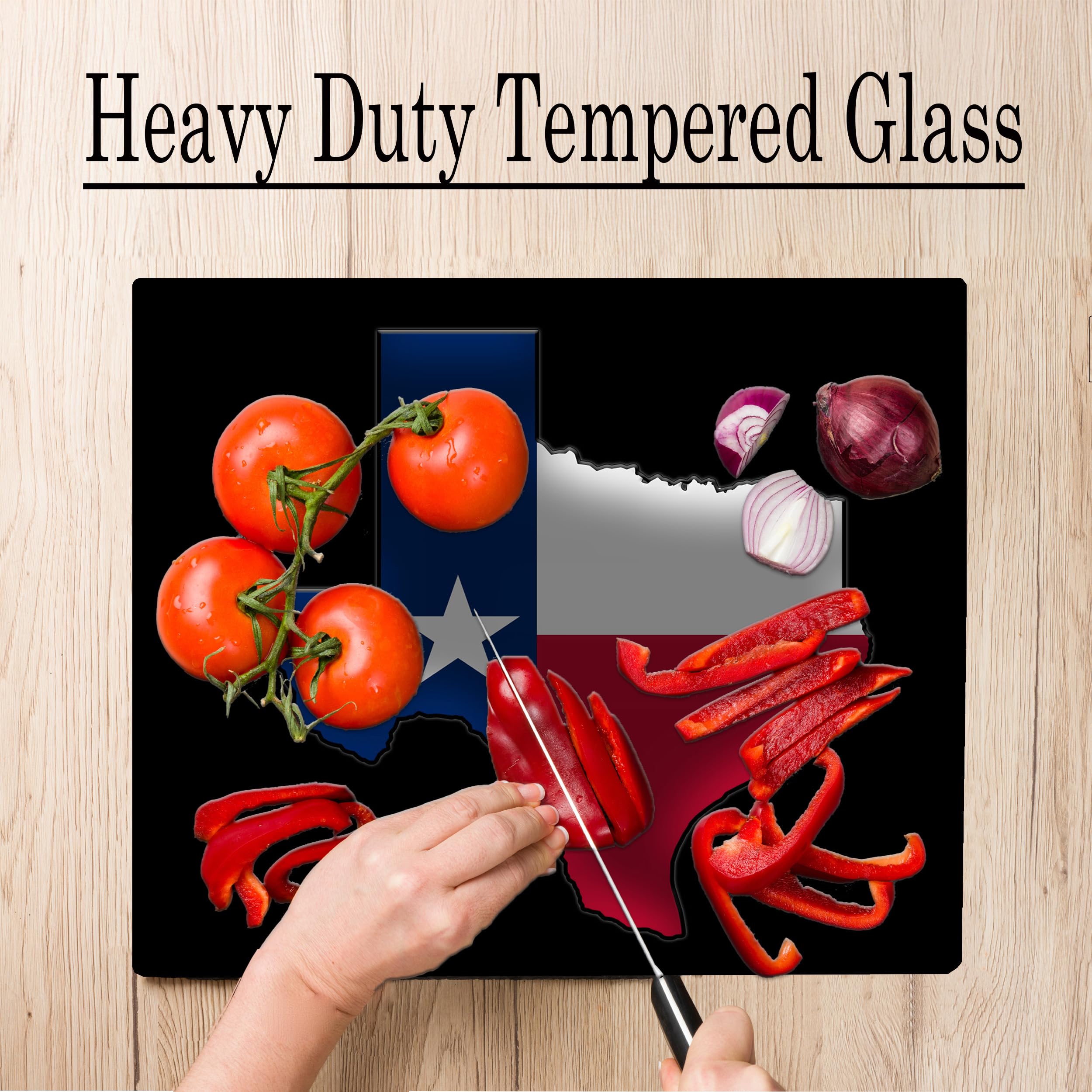 Texas Cutting Board, Glass Cutting Board, State Themed Gifts