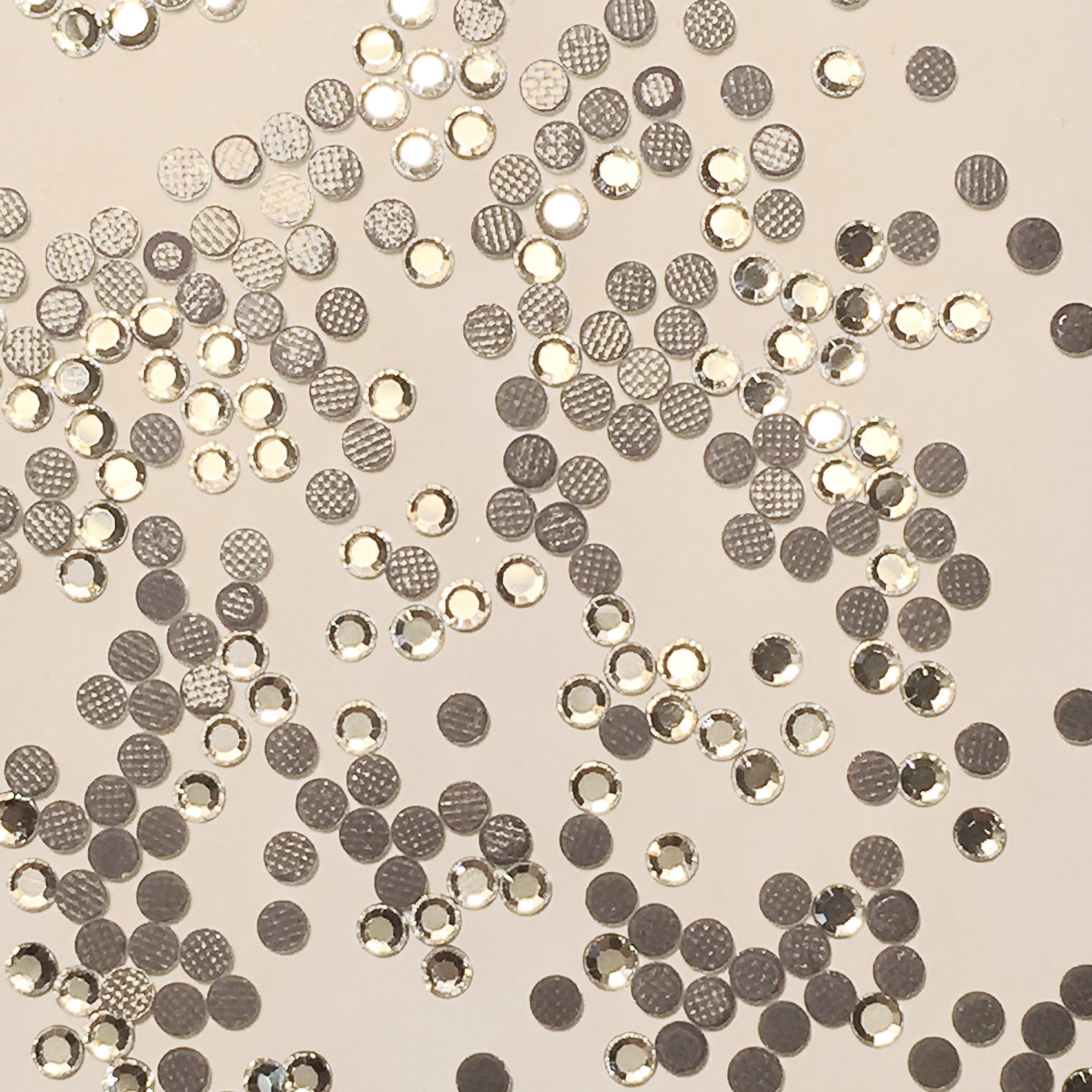 SS6 (2mm) Crystal Hot Fix Rhinestones 100 Gross (14,400 Stones/pkg) Hotfix Rhinestones - Crystal/Clear - Genuine Korean Stones