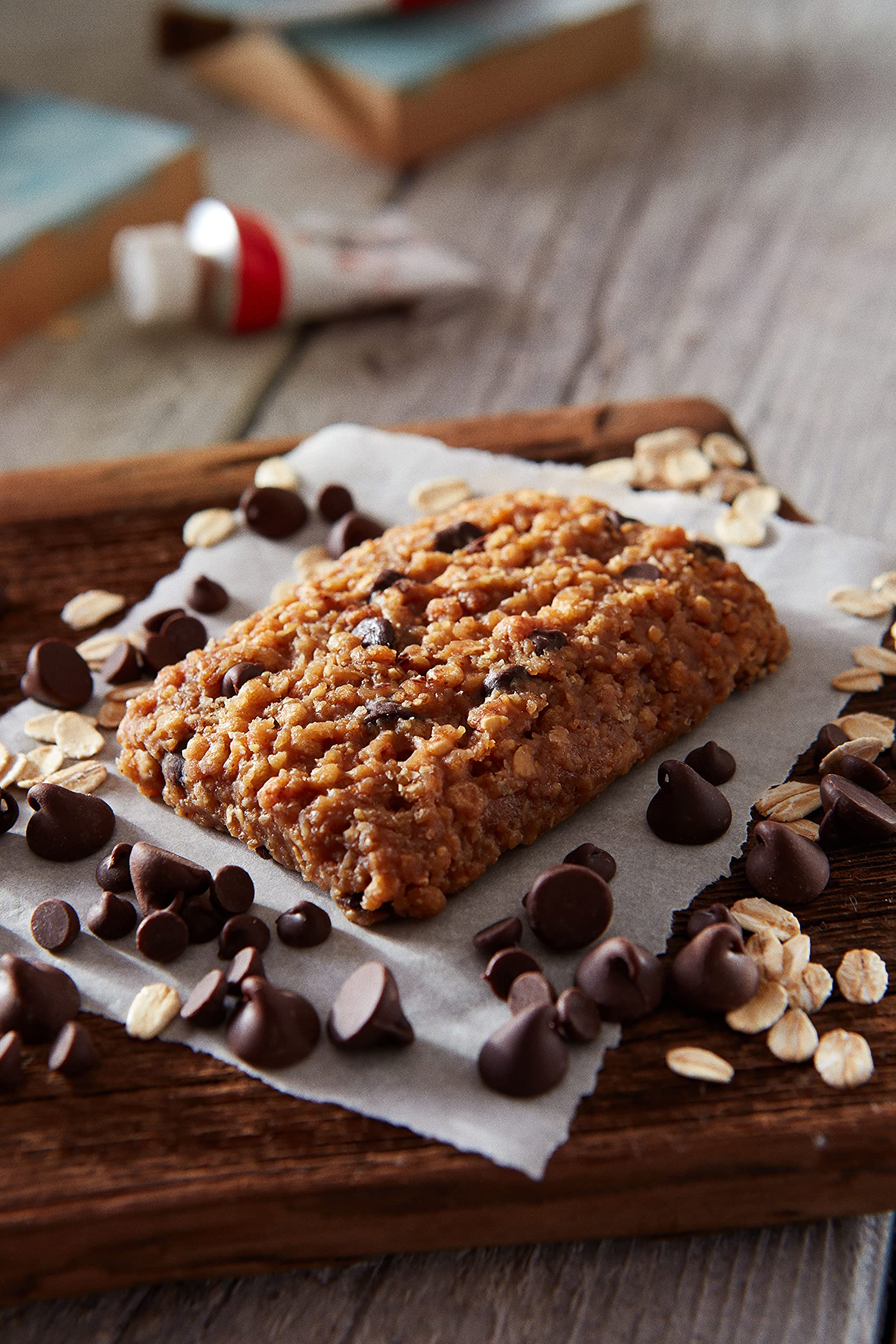 Clif Bar Boîte de 12 Barres Energétiques Pépites de Chocolat