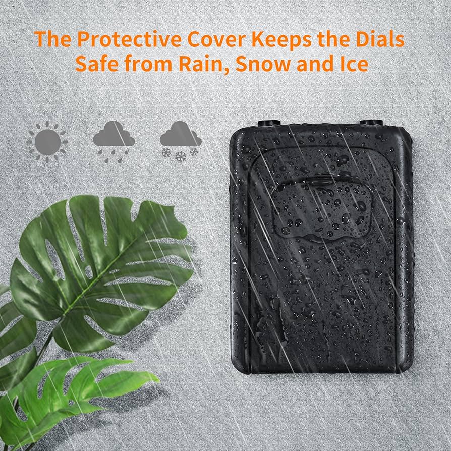 Amazon.com : Portable Key Lock Box, Upgrade Clearly Visible