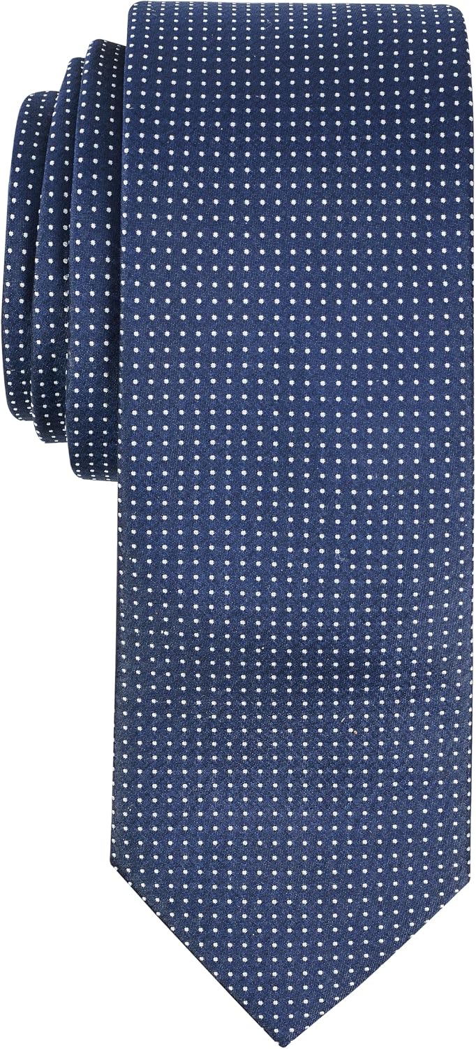 100% Silk Tie for Men Classic Gingham & Neat Patterns Business Necktie for Professional, Wedding & Formal Occasions