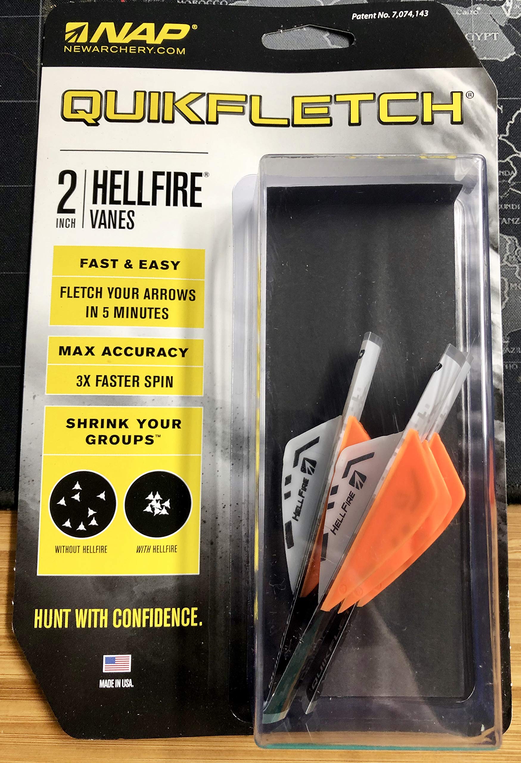 Amazon.co.jp: Archery Products NAP Quikfletch 2インチ