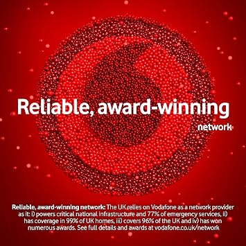 Vodafone £10 7GB PAYG Sim
