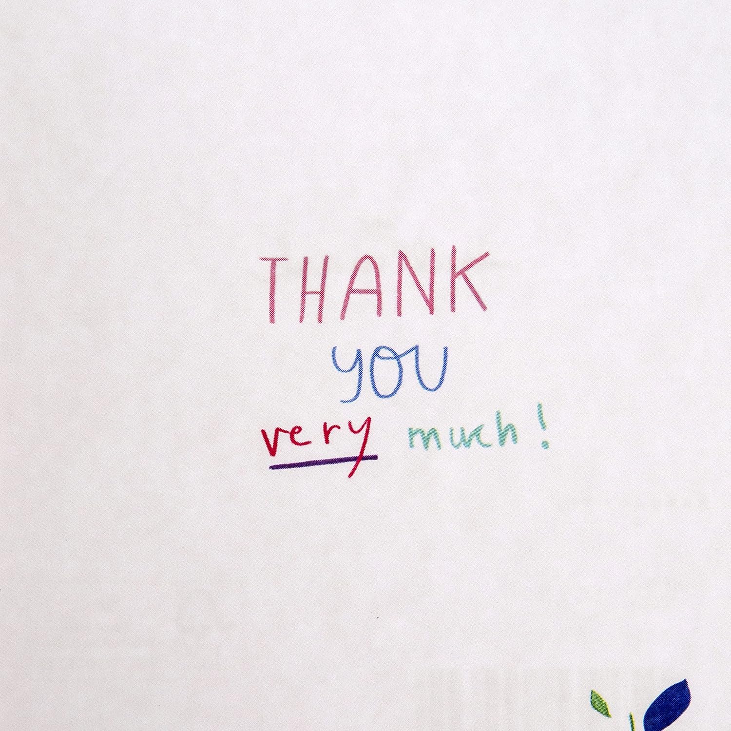Hallmark Thank You Cards for Teaching Assistants - Pack of 5 in 1 Cute Illustrated Design