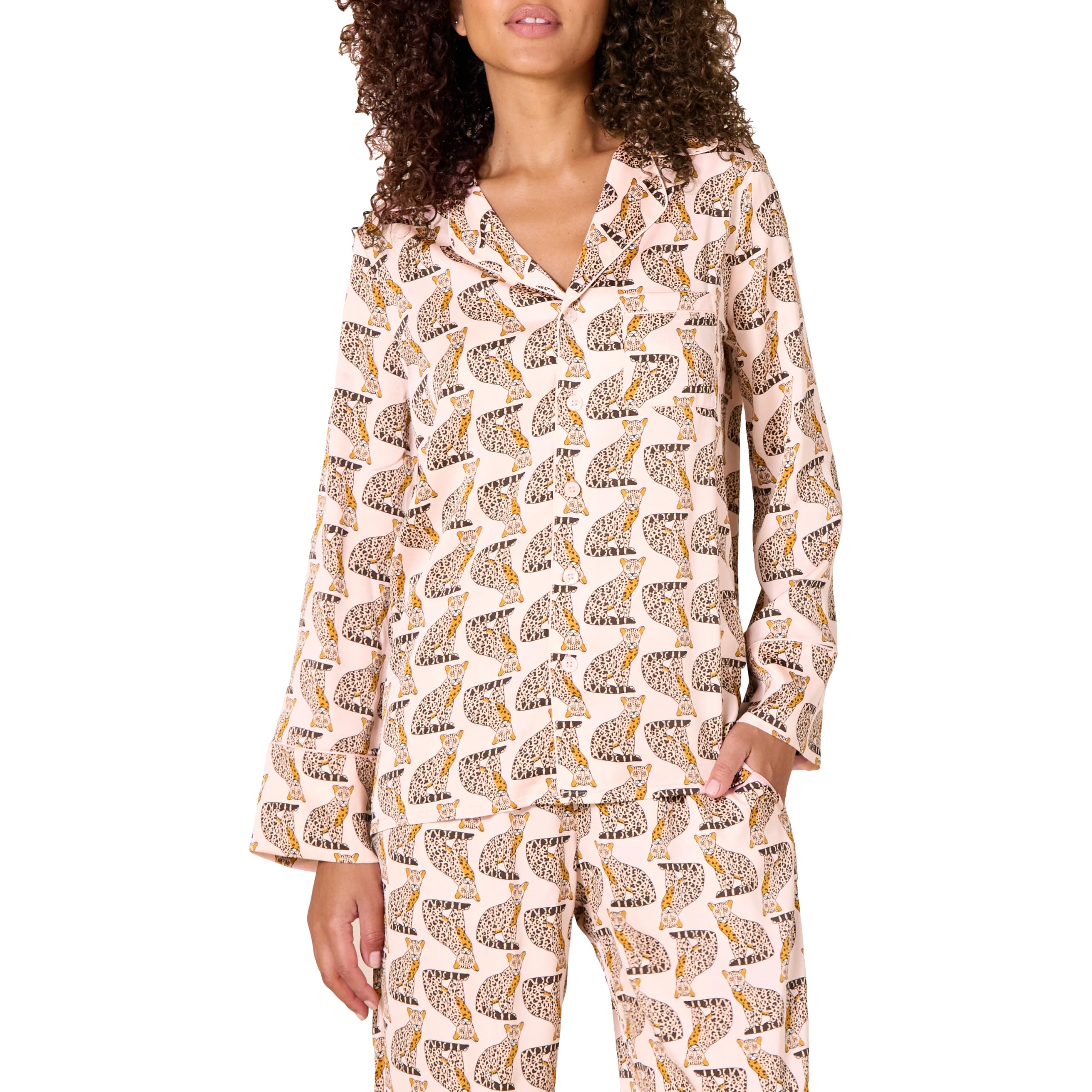 Amazon Essentials Women's Satin Sleep Shirt at 86% Off