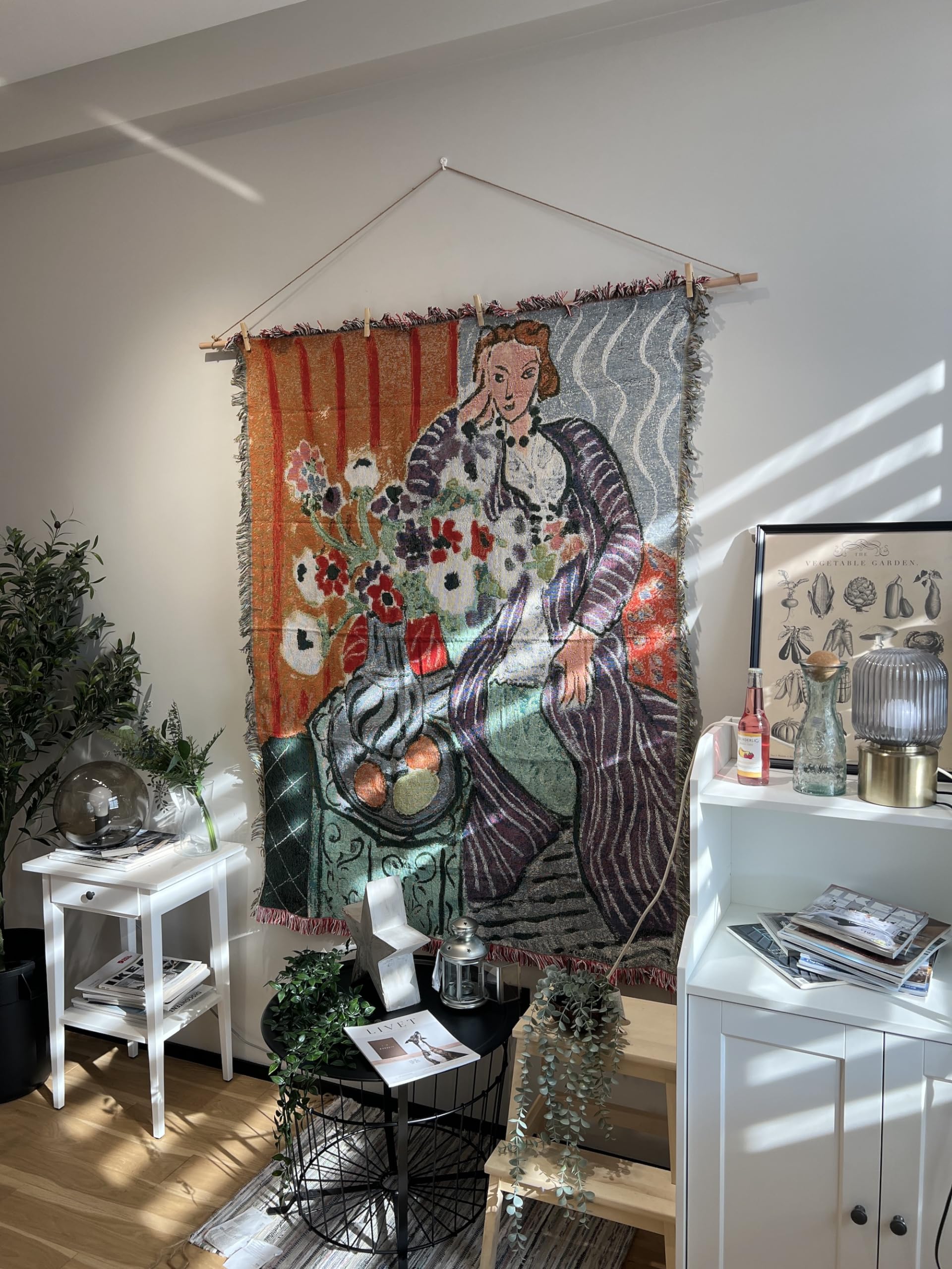 Amazon｜アンリ・マティス「紫のローブとアネモネ