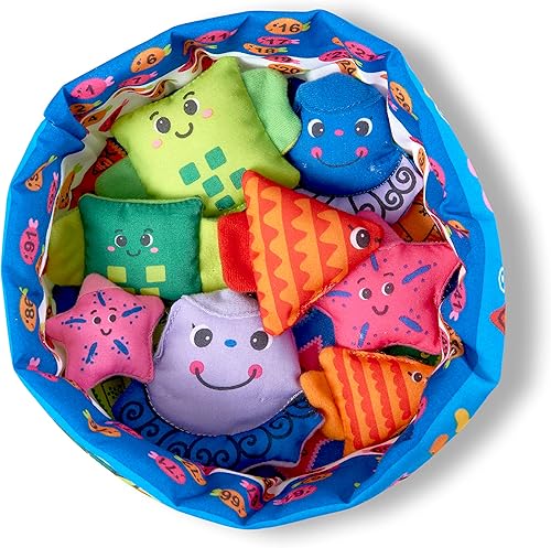 Miniatura 8 de Melissa & Doug K's Kids Fish and Count Juego de aprendizaje con 8 peces numerados para atrapar y liberar