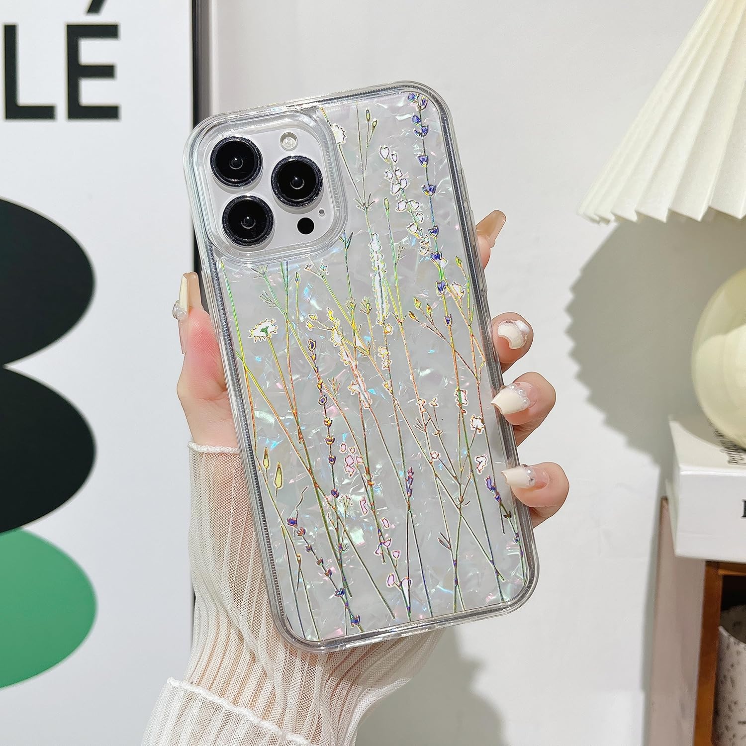 Laugher for iPhone 12/12 Pro Case, Shockproof Protection