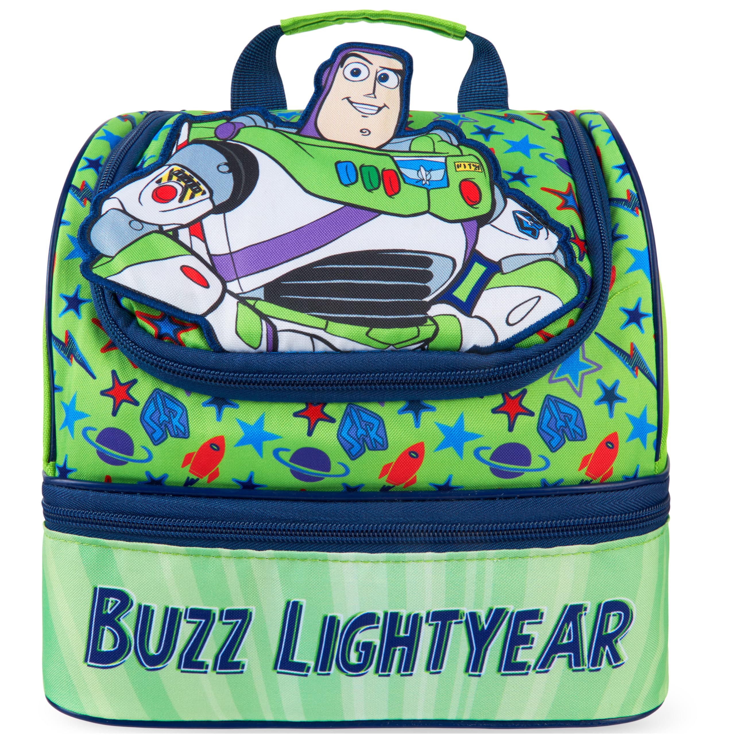 Get Trend Disney Toy Story 3D Kids Insulated Lunch Bag, Dual Compartment