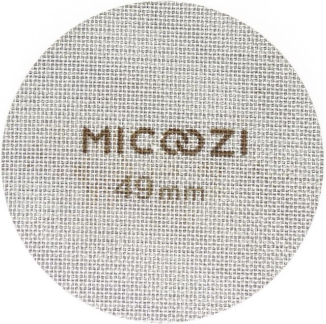 MIGOOZI 49mm Espresso Puck Screen, 1.7mm Thickness 100μm Stainless Steel Professional Barista Coffee Filter Mesh Plate for Espresso Portafilter, Silver