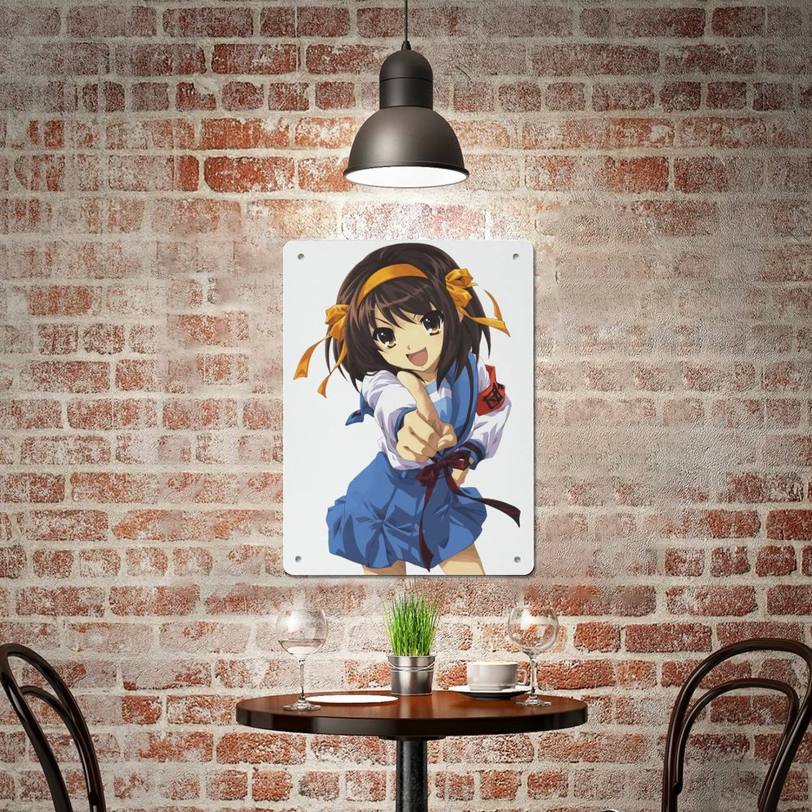 Amazon.co.jp: ブリキ看板 涼宮ハルヒシリーズ 涼宮ハルヒの憂鬱